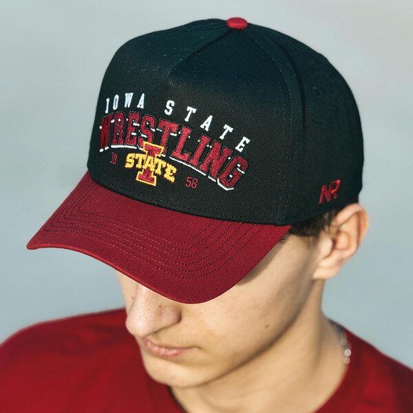 No Rivals I-State Black Wrestling Unstructured Snapback Hat